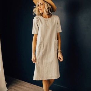 Roolee striped dress